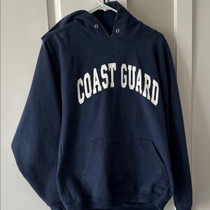 Coast Guard Navy Hoodie Sweatshirt - Unbranded
